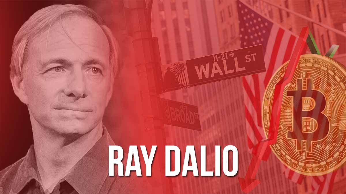 เรย์ ดาลิโอ (Ray Dalio) คาด หุ้นจะร่วง 30% ขณะที่ Bitcoin ร่วงสู่ $19,600