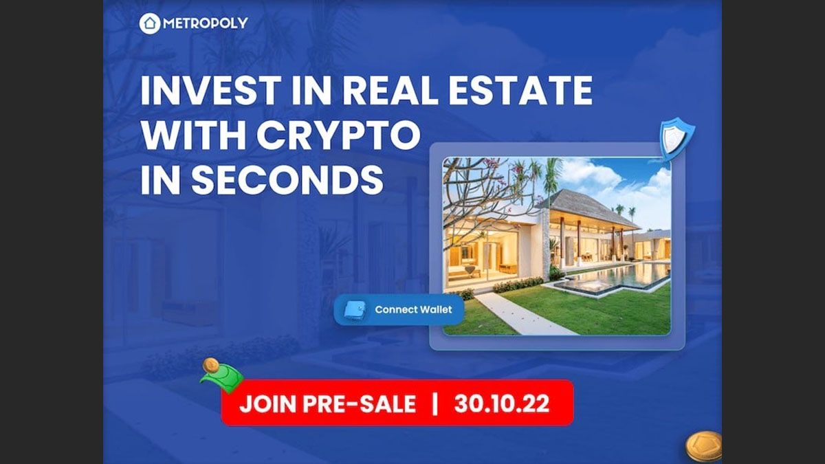 🏠 METROPOLY 🏠 Invest in Real Estate with Crypto in Seconds!