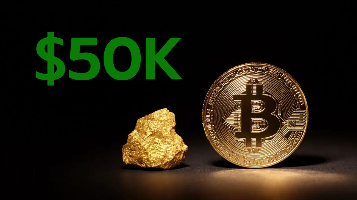 Bitcoin อาจแตะ $50K หากยังสัมพันธ์กับทองคำเช่นนี้ต่อไป