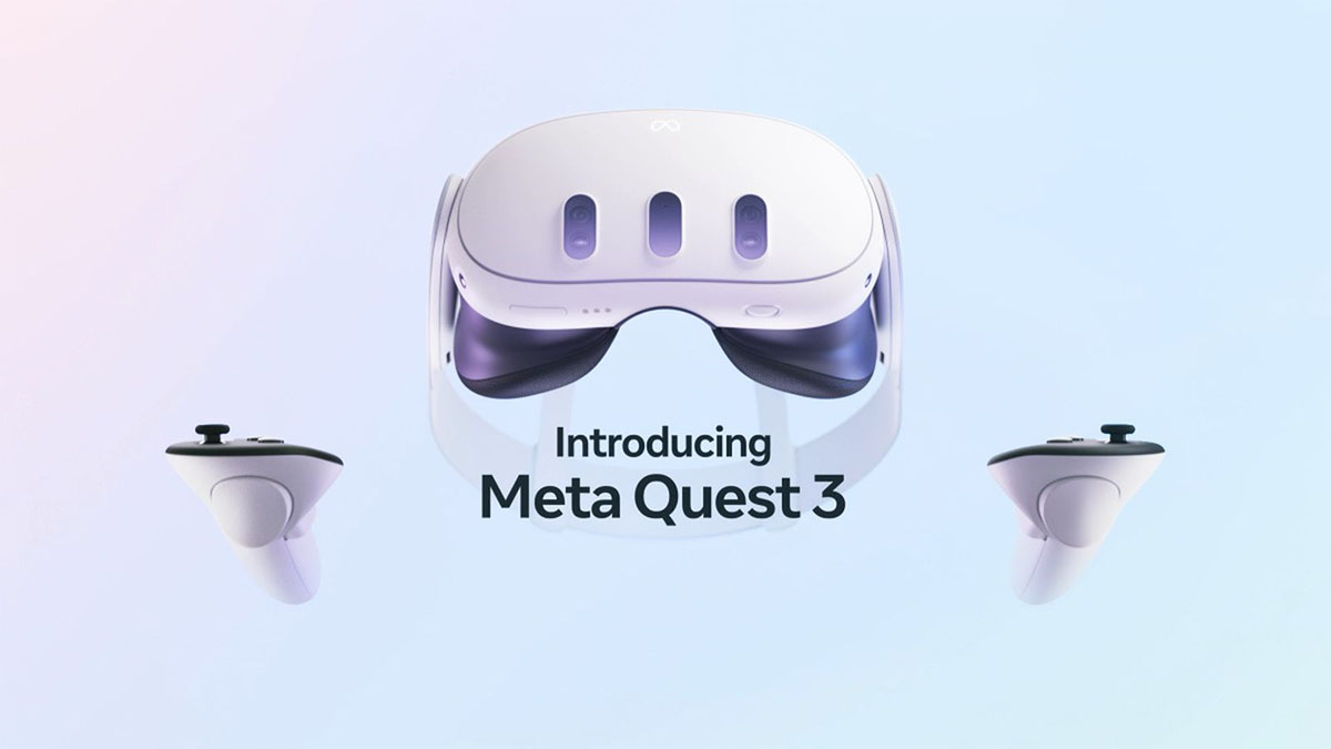 Mark Zuckerberg เปิดตัว "Meta Quest 3" ชุดหูฟัง VR เบาบาง ประสิทธิภาพเหนือกว่ารุ่นก่อน