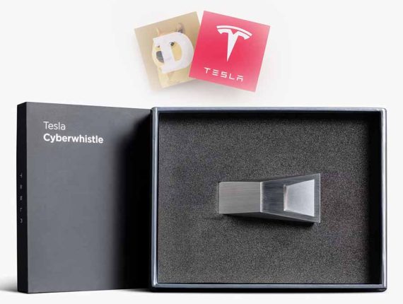Tesla ออก ‘Cyberwhistle ’ นกหวีดตัวใหม่ ซื้อด้วย Dogecoin เท่านั้น สนนที่ราคา $60 ดอลลาร์สหรัฐ